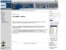 Tablet Screenshot of cemes.eu