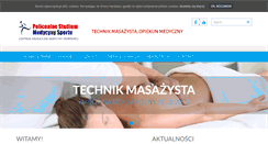 Desktop Screenshot of cemes.edu.pl